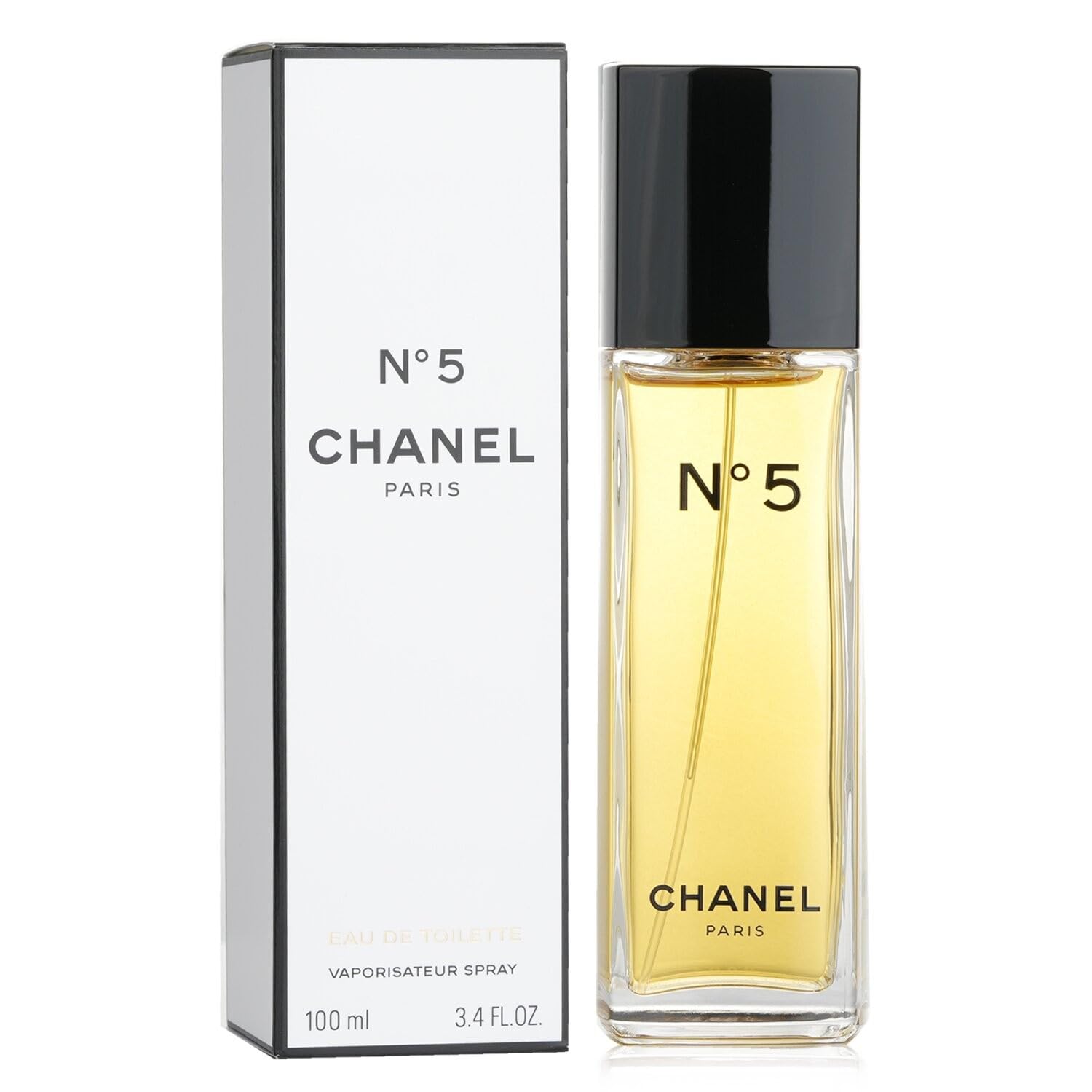 未開封　CHANEL N°5 Eau de Toilette 100ml Amazon.com : CHANEL #5 Eau De Toilette Spray, 3.4 Ounce : Personal
