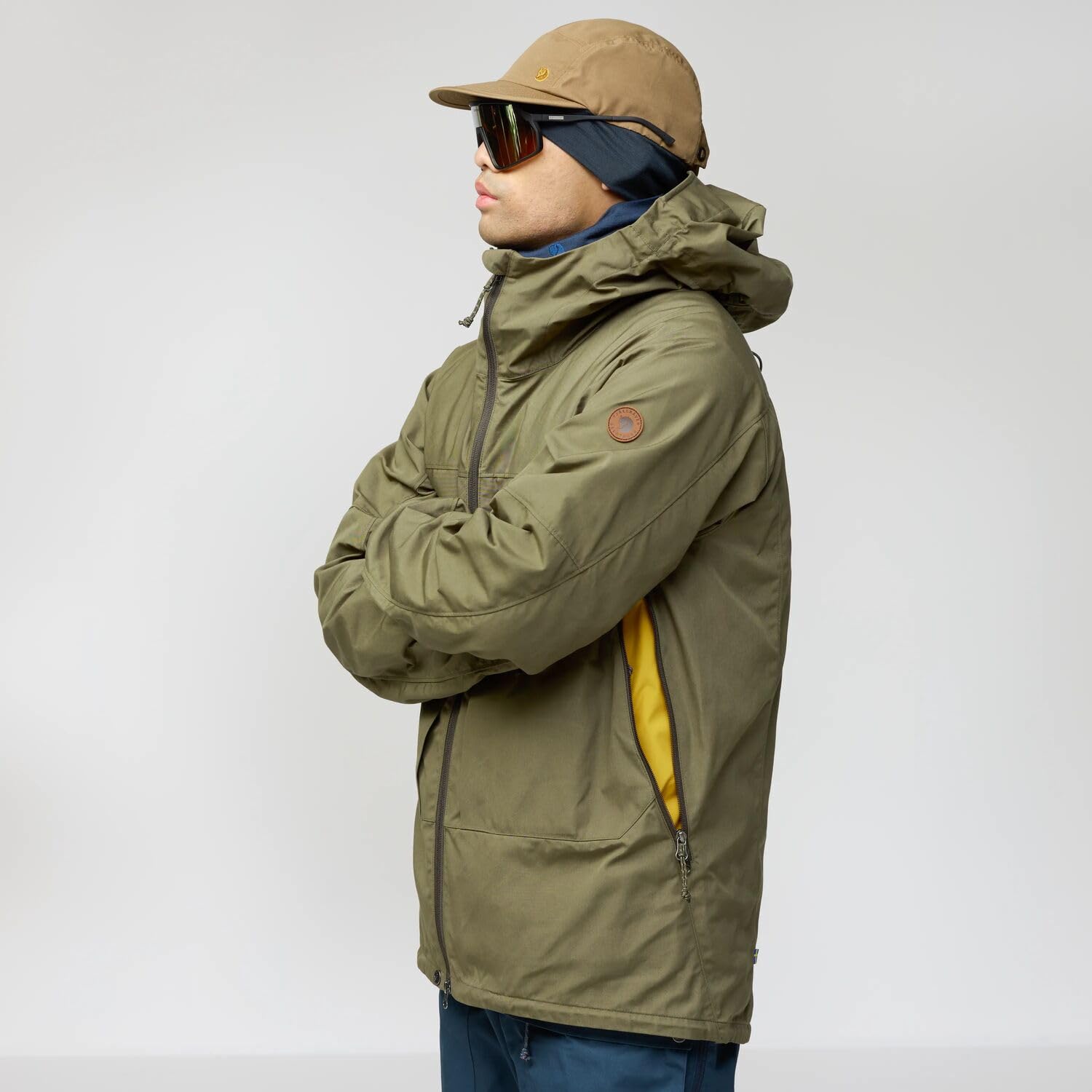 Fjällräven Męska kurtka Bergtagen G-1000 M, Laurel Green, XL, zielony (Laurel Green), XL