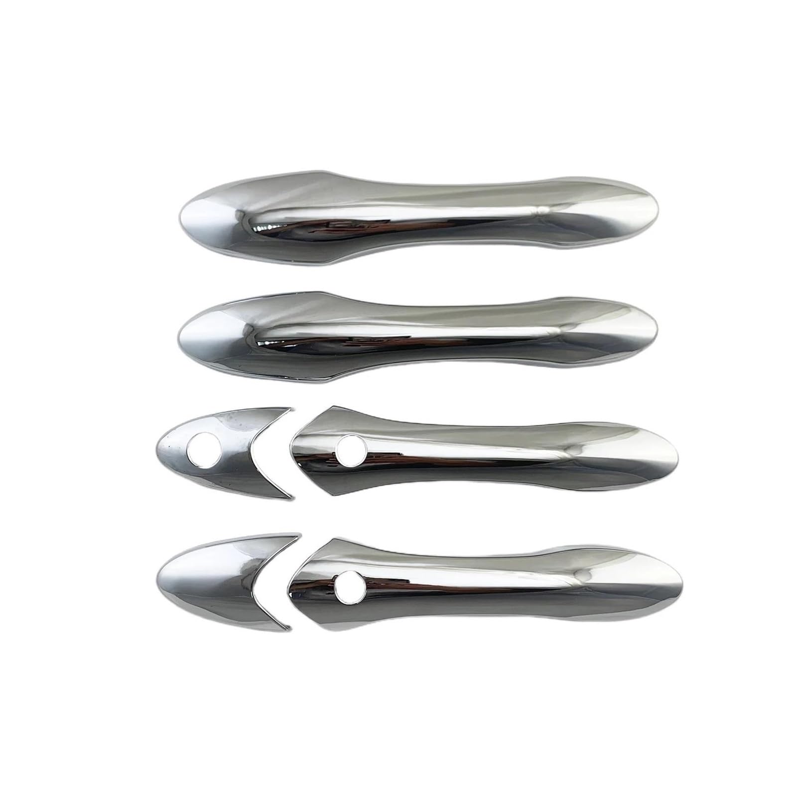 Mtvtfecewg Chrome B Car Exterior Door Handle Cover Trim Sticker For Freed Gb3 Gb4 2008 2009 2010 2012 2013 2015