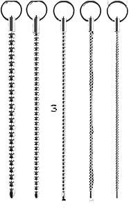 Amazon.com: Super Long Penis Plug Stainless Steel Beads Urethral Sound