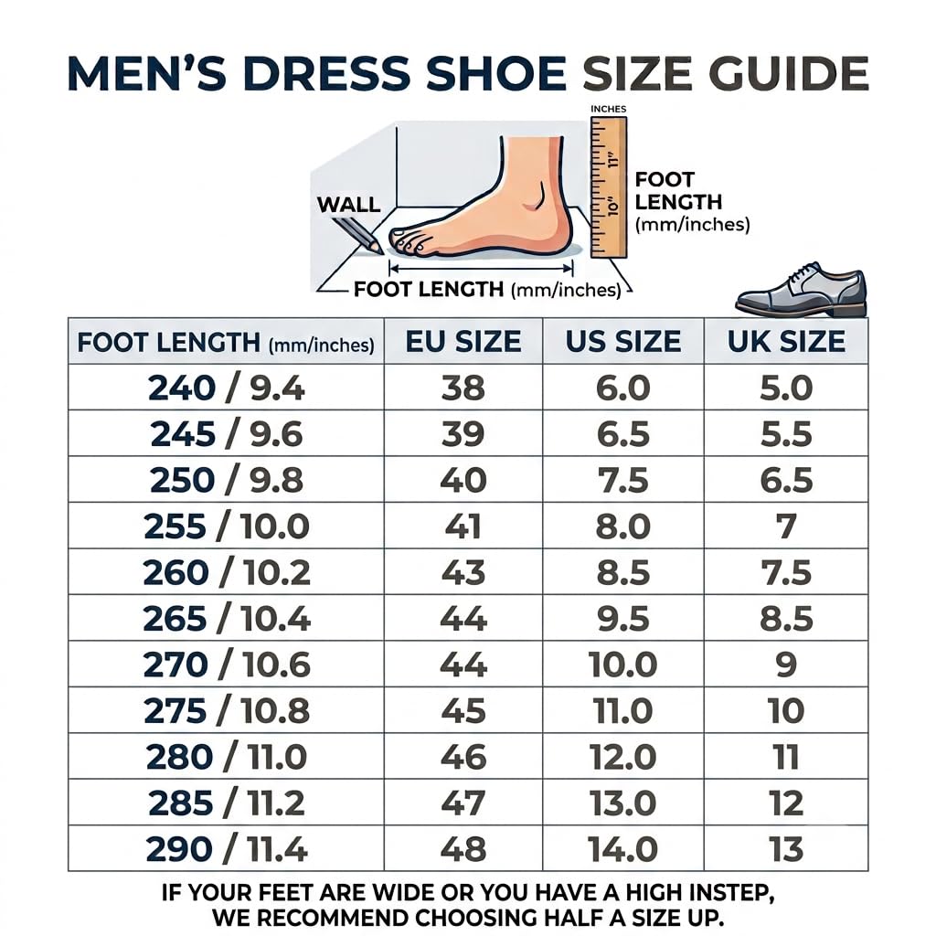 Scarpe da Uomo Eleganti, Mocassini da Lavoro Slip-on