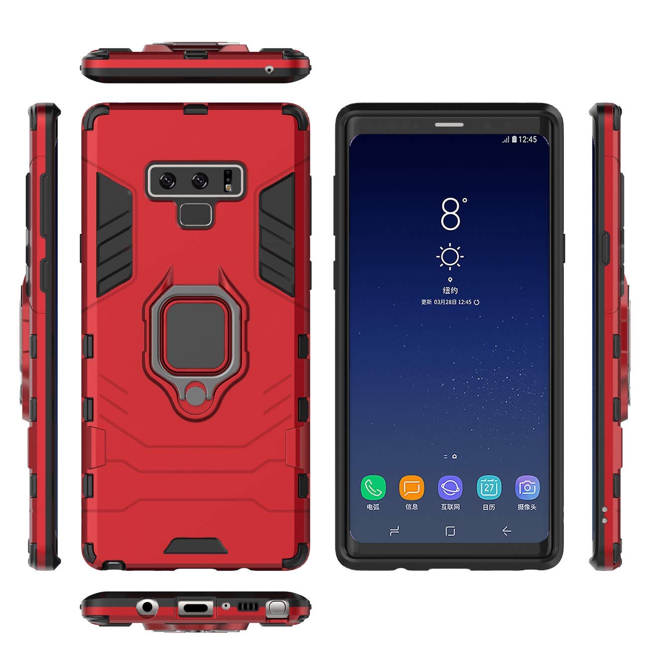 Amazon.com: QiongNi Case for Samsung SM-N960F/DS Galaxy Note9 / SM
