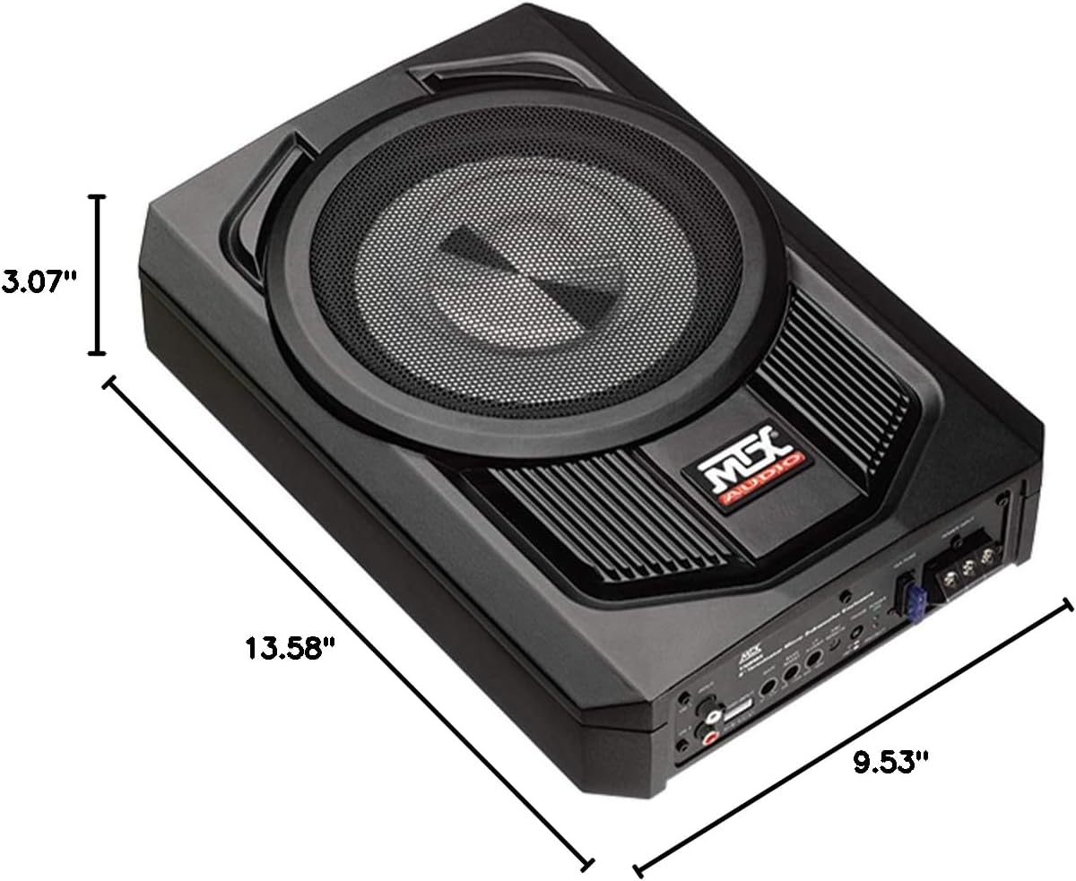 MTX Audio TN8MS Terminator Series 8" 150W RMS Micro Subwoofer Enclosure