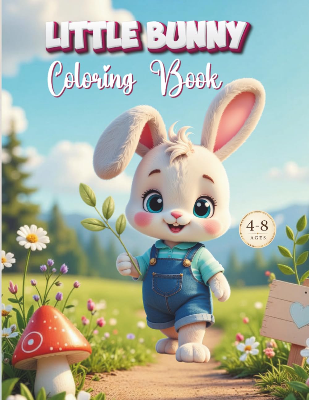 Little Bunny Coloring Book