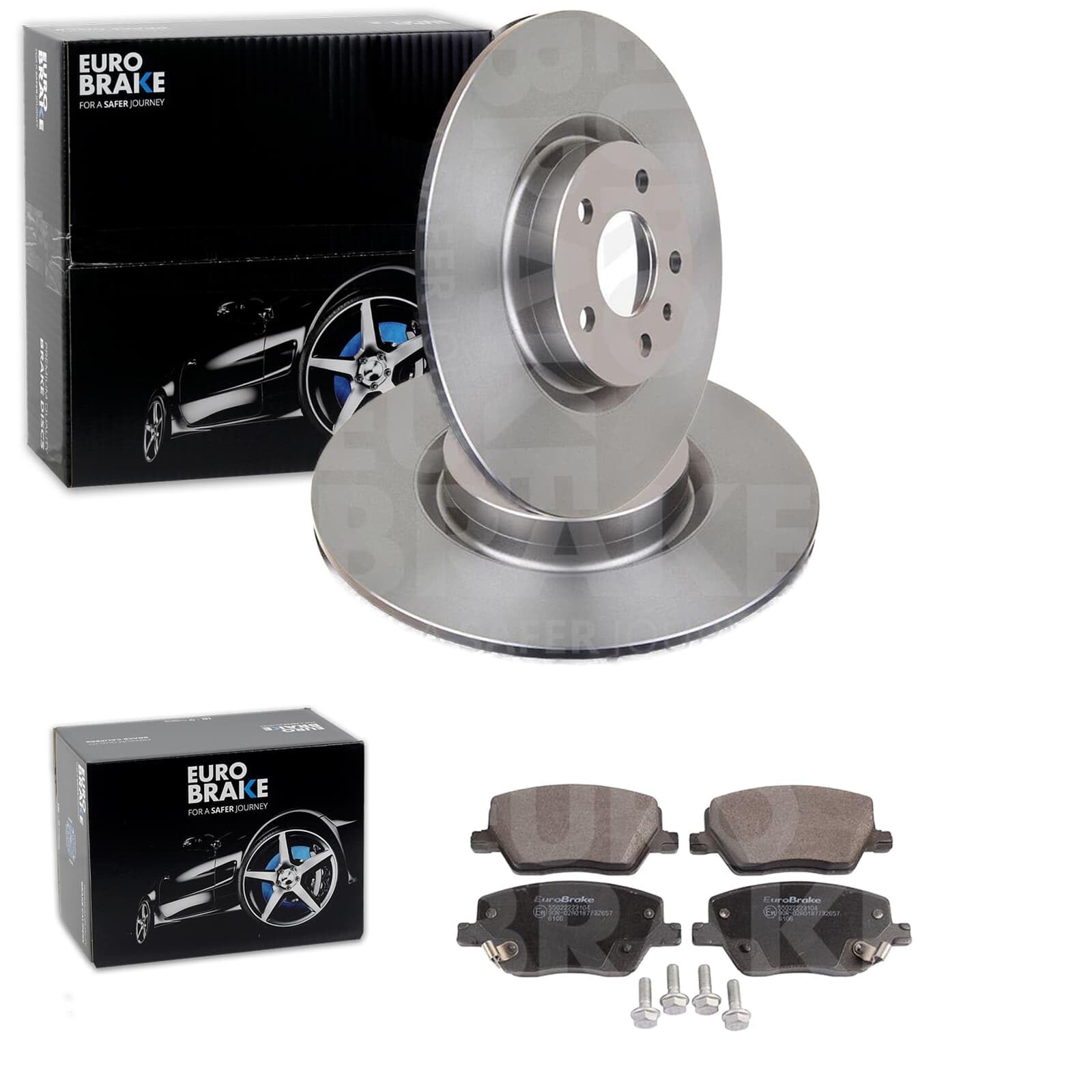 Eurobrake Bremsscheiben 284mm + Beläge vorne | 5815209925 + 55022223104 Kompatibel mit Tipo Kombi (356_, 357_),Tipo Schrägheck (356_, 357_),Tipo Stufenheck (356_, 357_)