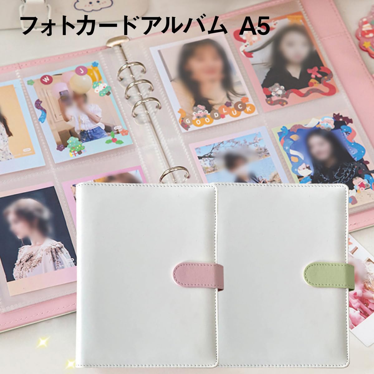 Amazon.co.jp: ジアン フォトカードアルバム A5 リフィル 20枚入り