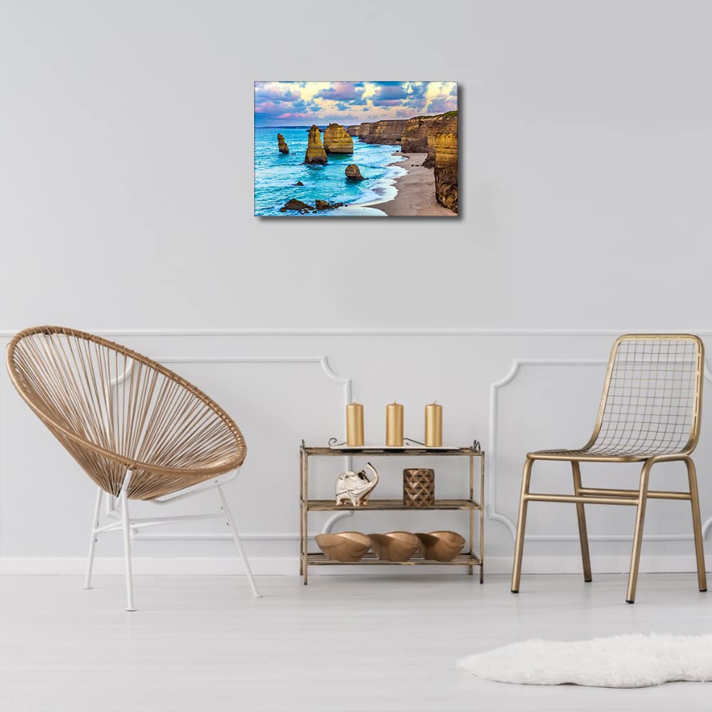 Canvas Wall Art Ocean Road - Image 2
