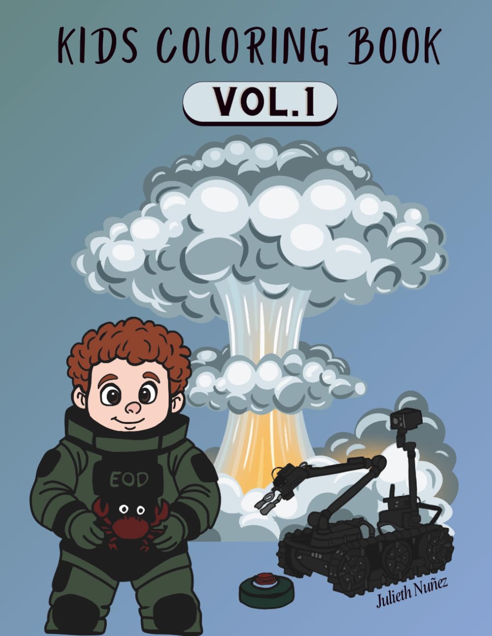 EOD Kids Coloring Book VOL.1: Boy Version
