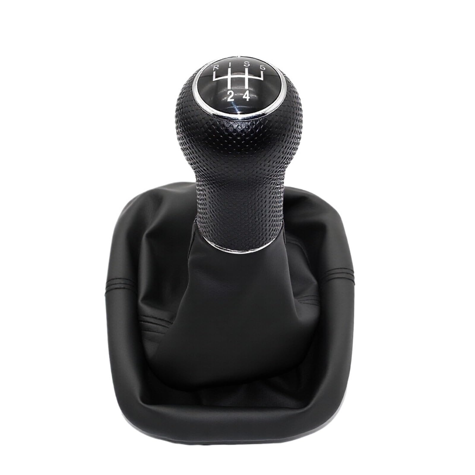 SRVSQTPTVK Car Shift Knob for Seat for Leon 2000-2001 for Toledo 1999-2001 Manual Gear Shift Knob PU Gaiter Boot 5 Speed 12mm