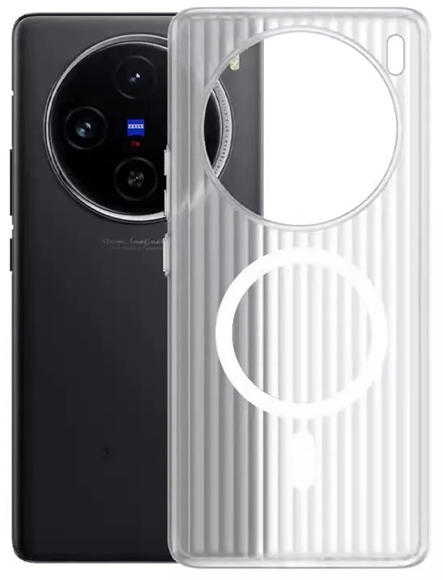 Kapa Wave Magnetic Frosted Grip Back Cover for Vivo X100 Pro