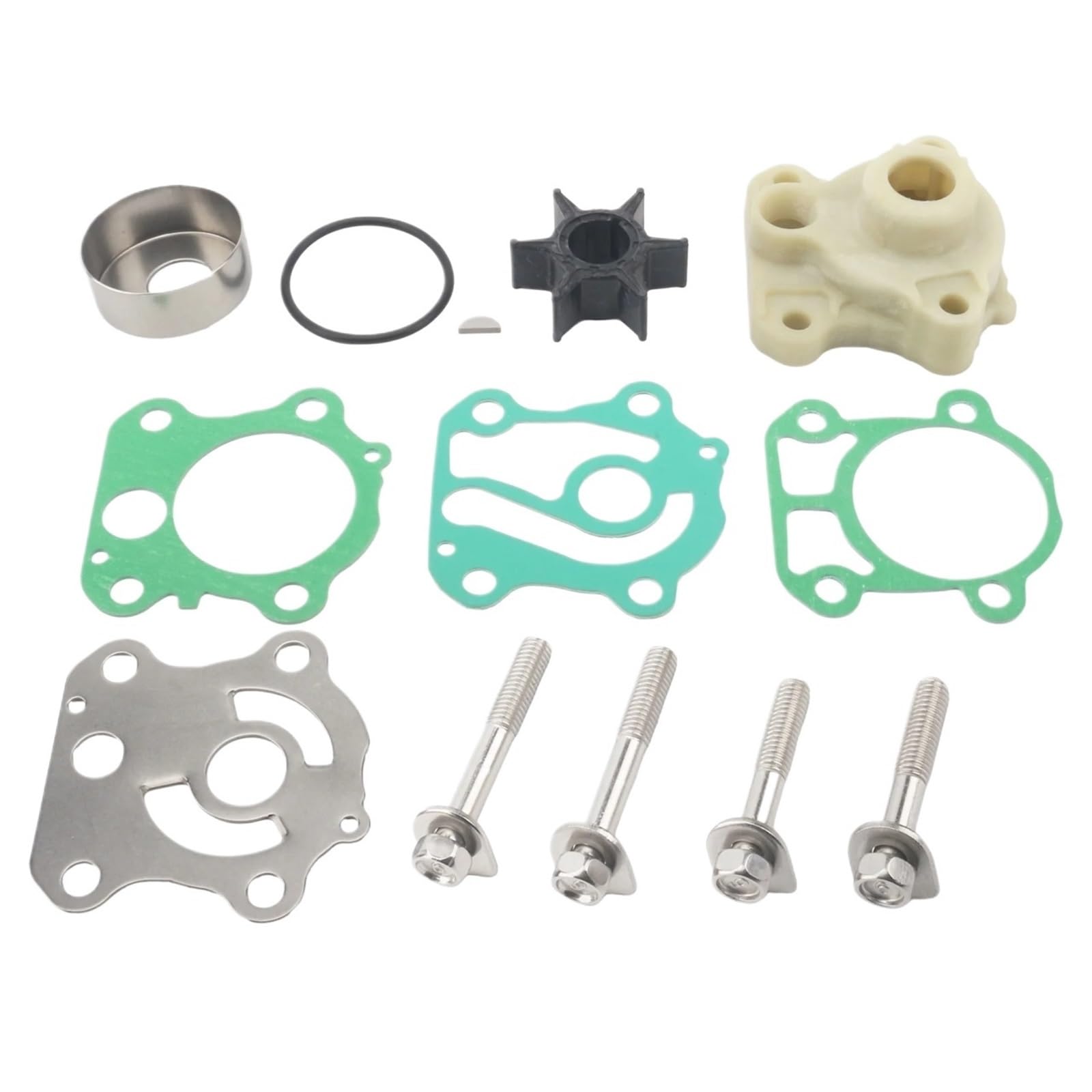 6H3-W0078-A0 Adatto for Y//a//m//a//h//a 50 60 70 HP 60F 70B 4 tempi FT Kit di ricostruzione pompa acqua 6H3-W0078-00