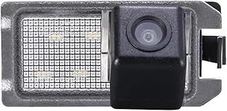 HD Car Rear View Reverse Parking Back Up Camera Compatible With Fiat 500 595 695 500C 595C 695C Diesel Hatch/Electric Motor Hatch(No.7302B)