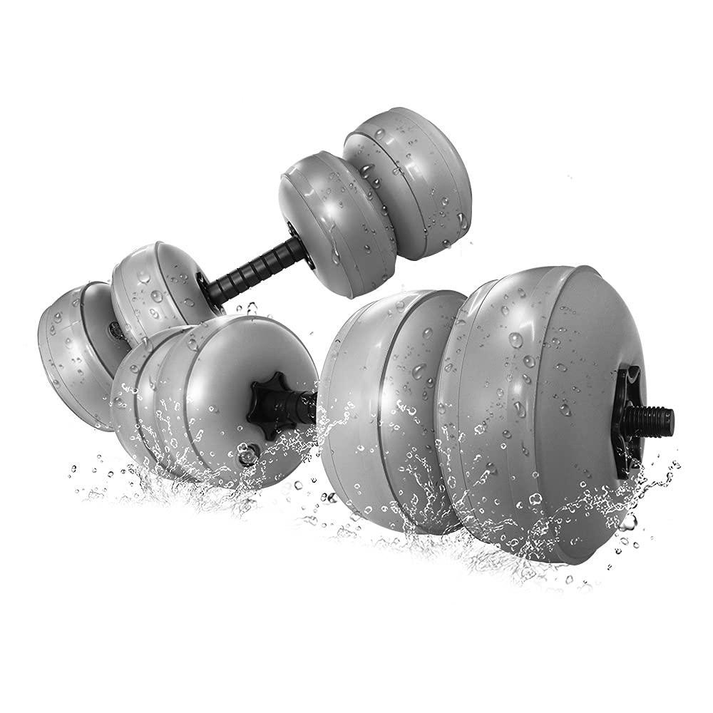 Wypełniona wodą hantle hantle trening trening trening sprzęt fitness na siłownię dom kulturystyka regulowany zestaw hantli