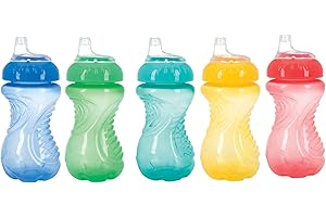 Nuby No-Spill Easy Grip Sippy Cup, 10 Ounce