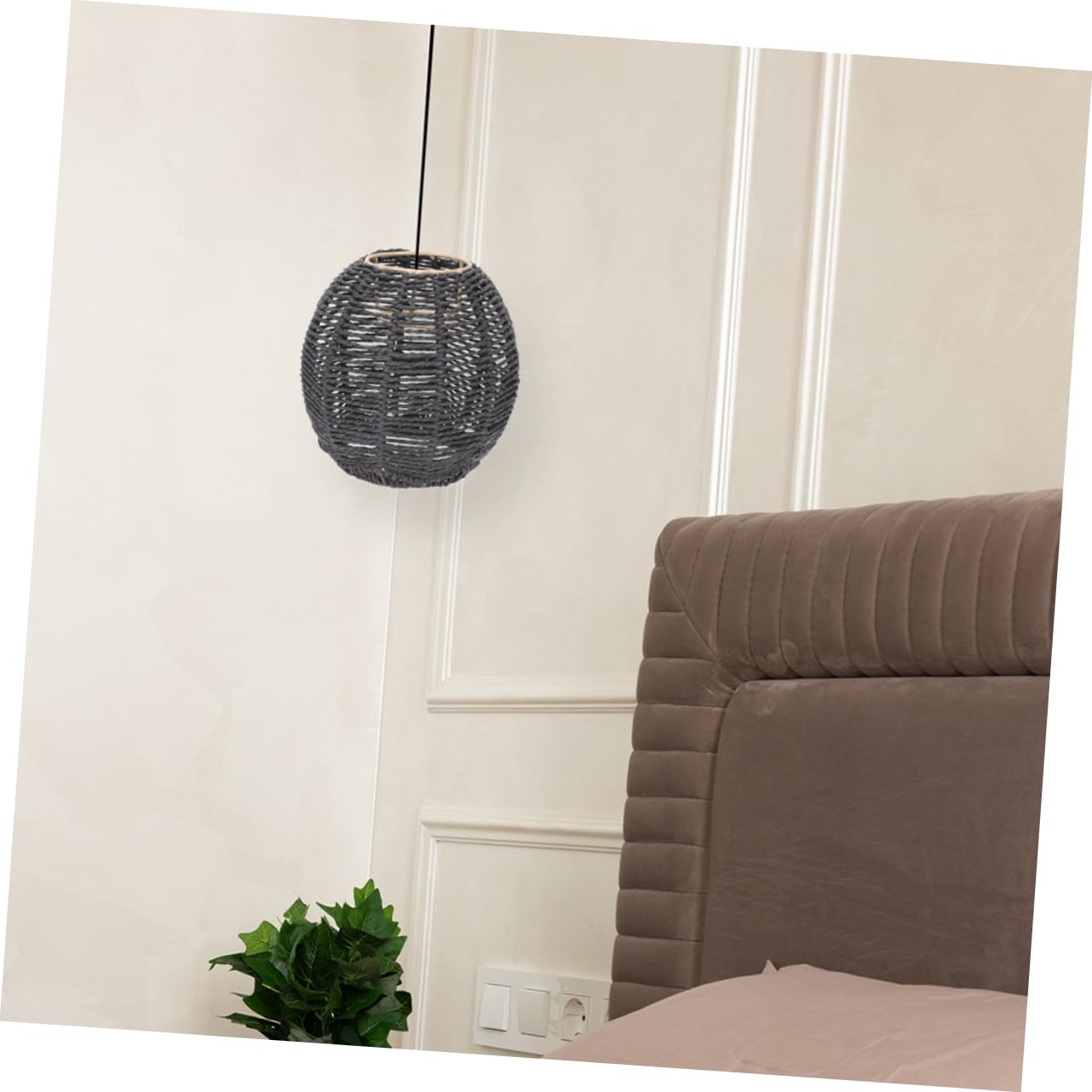 2pezzi Lampadario Sospensione Stile Retro Carta Di Riso Copertura Leggera Per Illuminazione Casa Per Cucina Ristorante