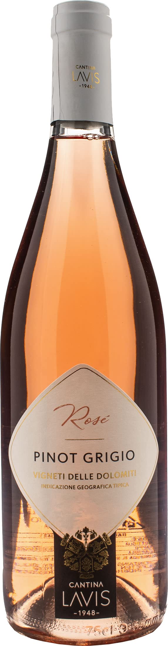 Pinot Grigio Rose' Vigneti Delle Dolomiti Igt Cantina Lavis Cl 75
