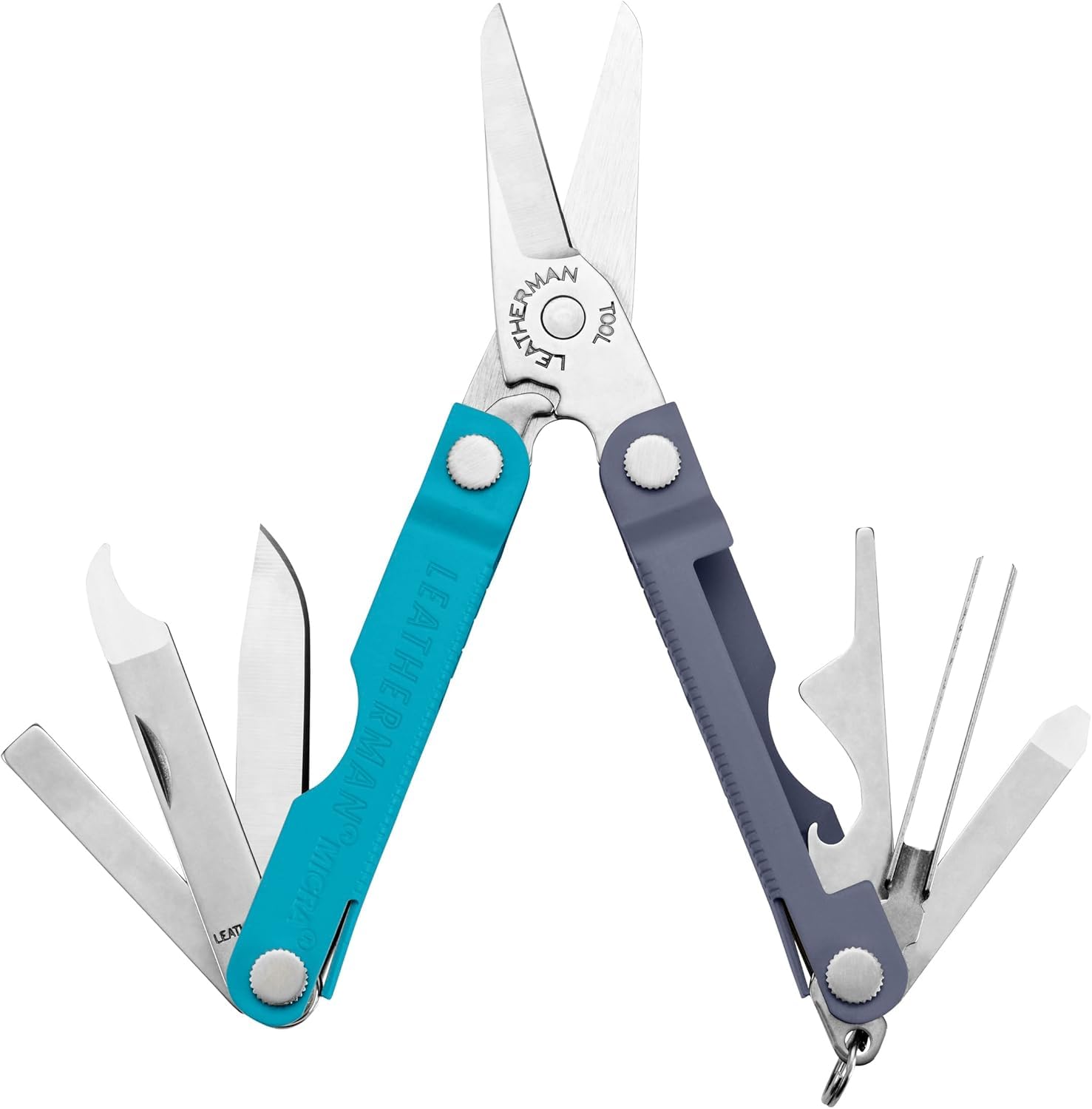 LEATHERMAN, Micra, Keychain Multi-tool with Grooming Tools, Mini Pocketknife for Everyday Carry (EDC), Hobbies & Outdoors, Built in the USA, Lavender