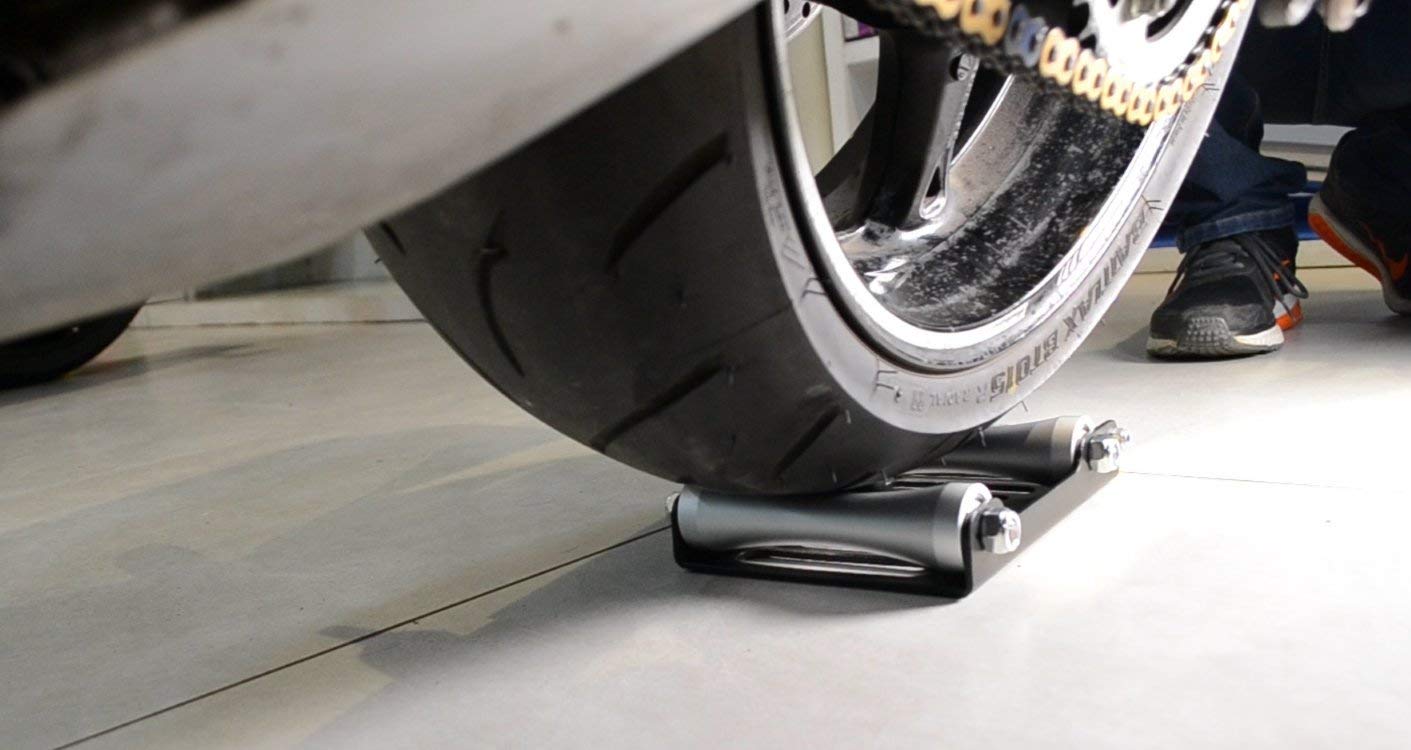 GRAND PITSTOP Motorcycle Wheel Cleaning Stand Paddock Stand