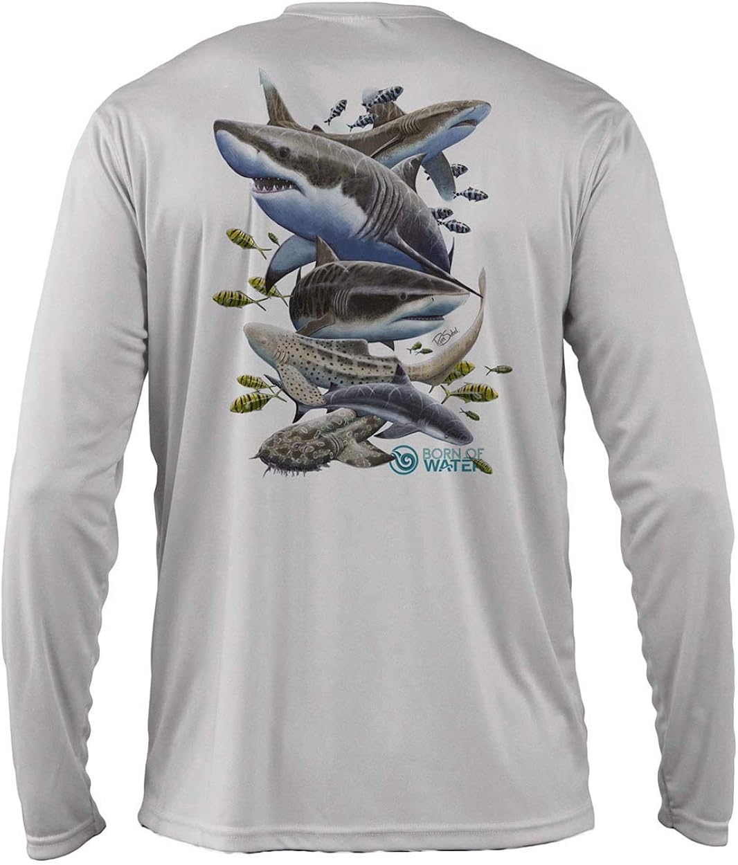 Shark Scuba Diving Shirt: UV UPF+ 50 