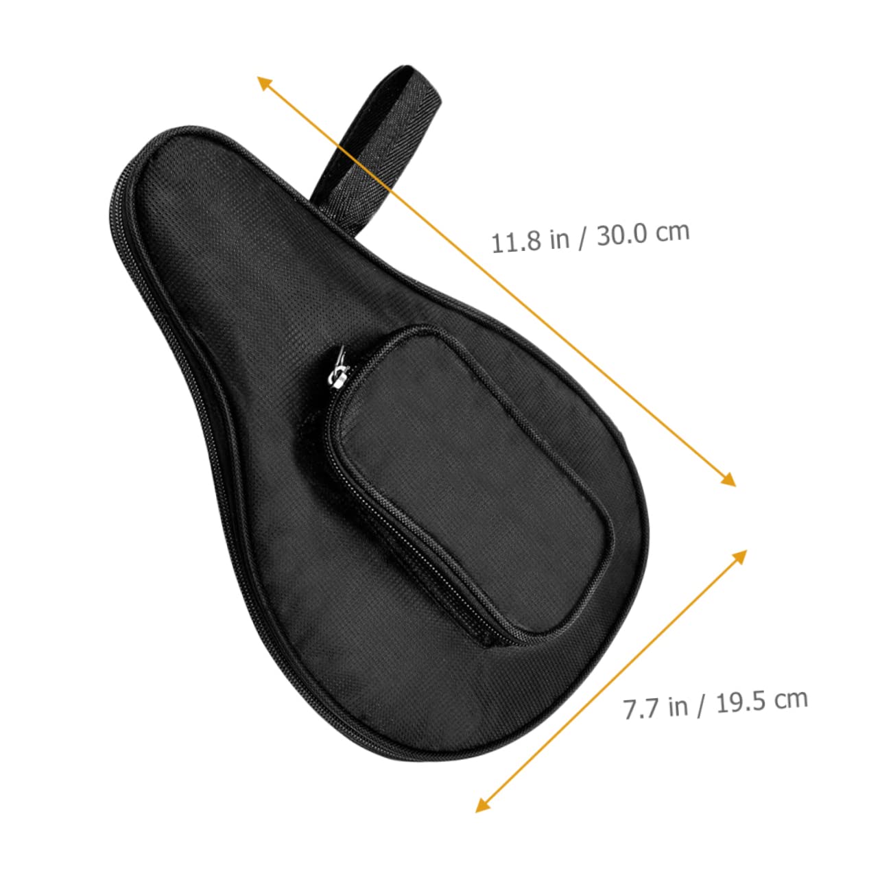 TOYANDONA Tischtennis Schlägertasche Robuste Aufbewahrungshülle für Tischtennisschläger mit Ballfach für Tischtennisliebhaber Leicht und Langlebig