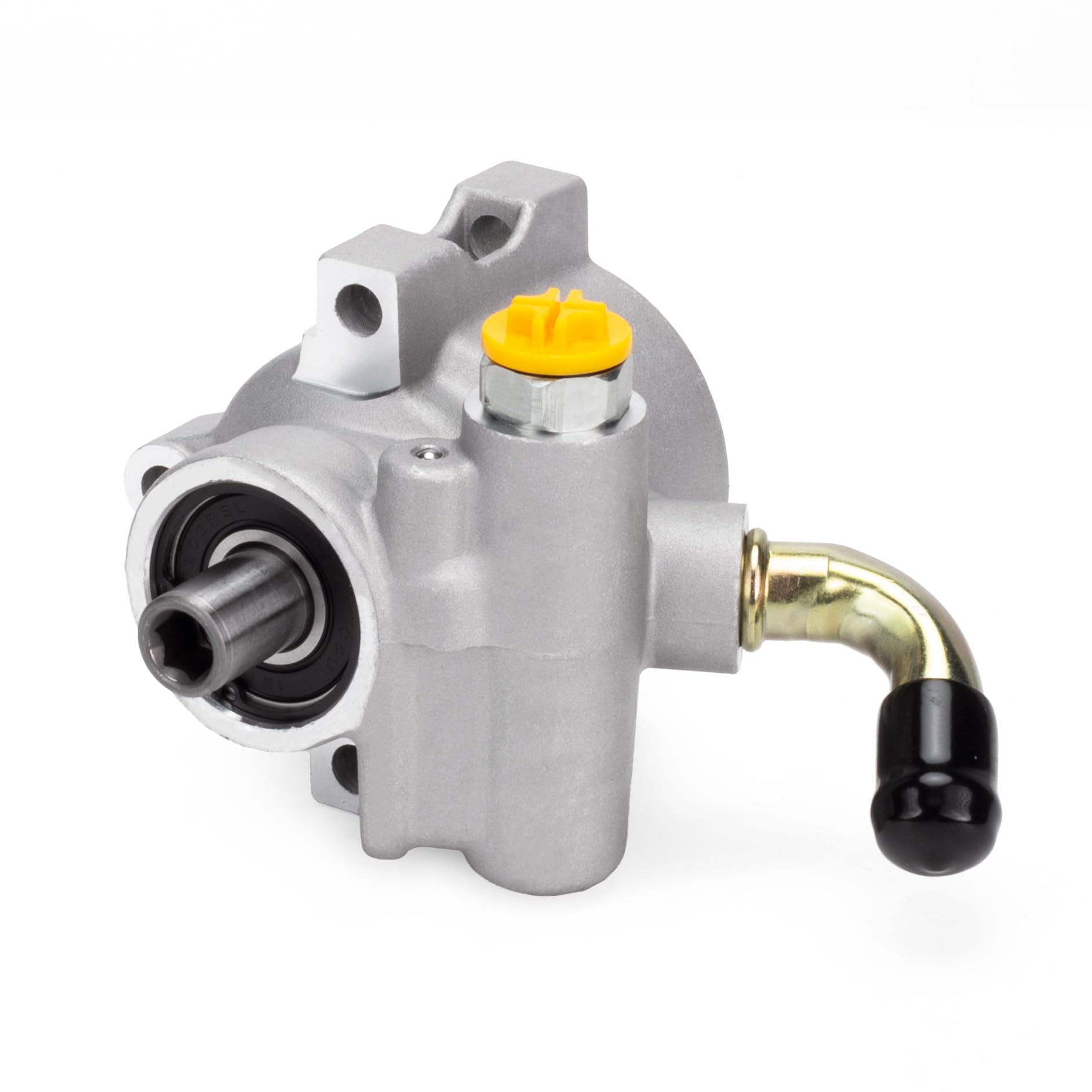 Power Steering Pump Compatible with Jeep Wrangler 1991-1995, Cherokee 1991-1996, Comanche 1991-1992, L4 2.5L Gas, Replace # 52006396