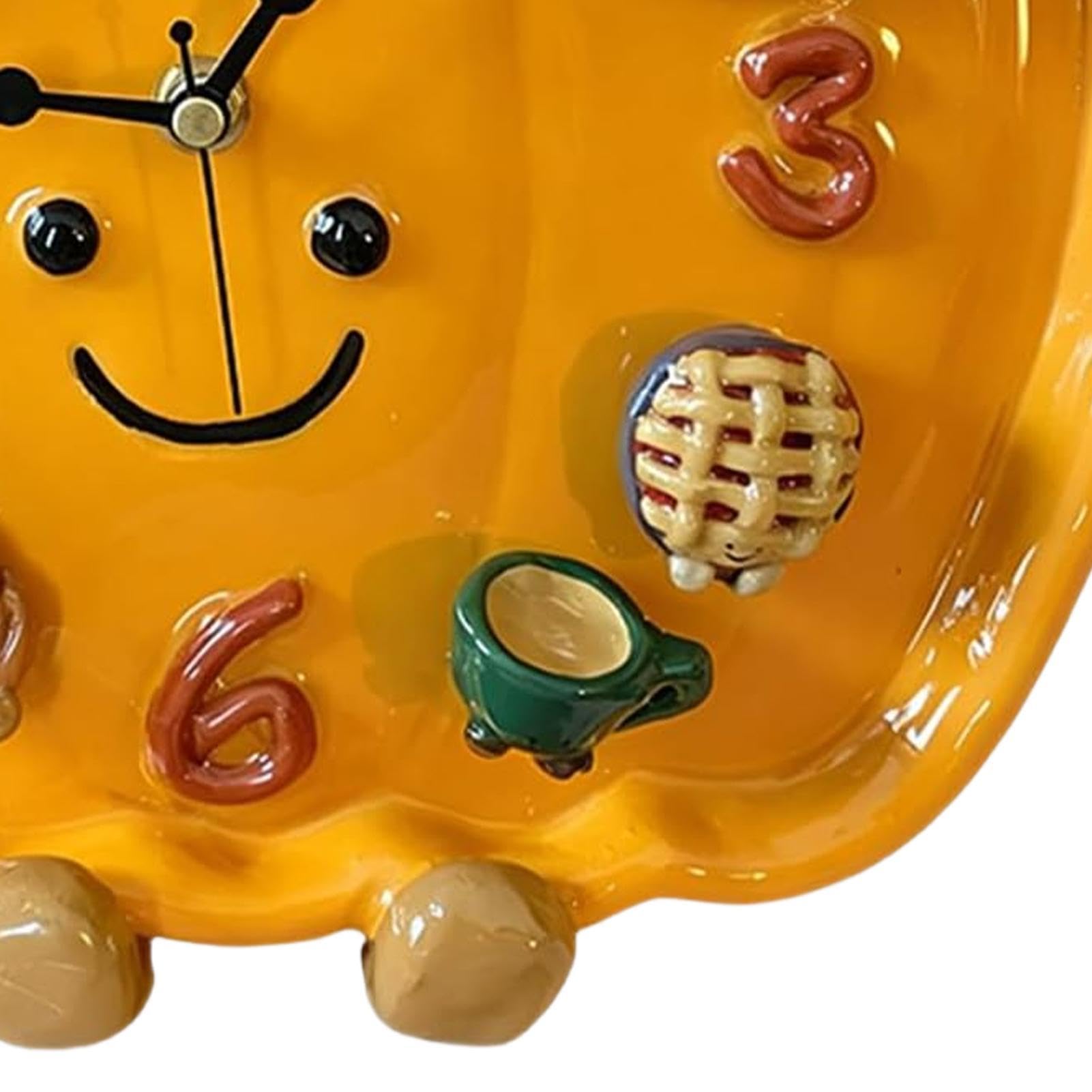 Genérico Reloj de Pared Magnético Decoración Otoñal de Resina Magnética