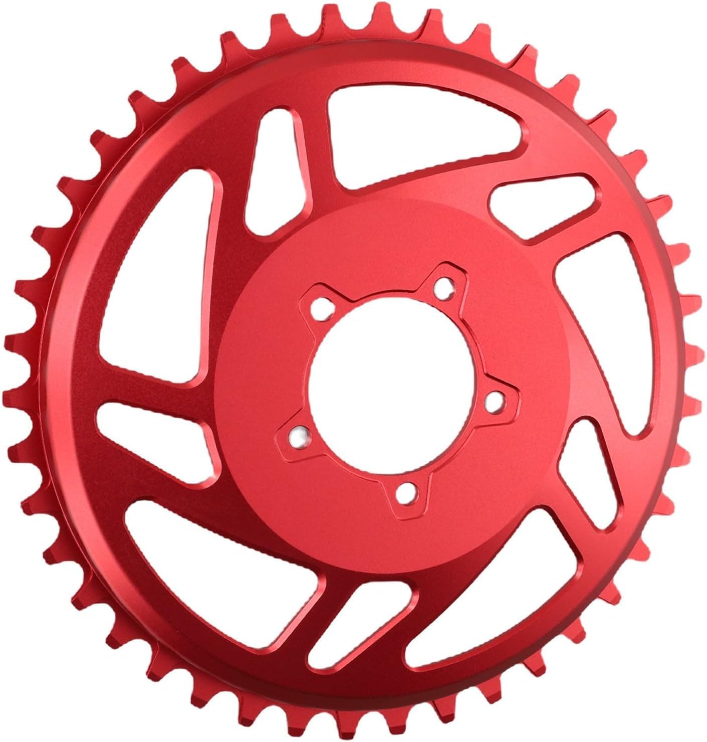 StarRing Elektrofahrrad 42T Kettenblatt, Ersatz-Kettenblatt aus Aluminiumlegierung für Bafang, achteckig, für E-Bike-BBSHD Motor, E-Bike Ersatzteile