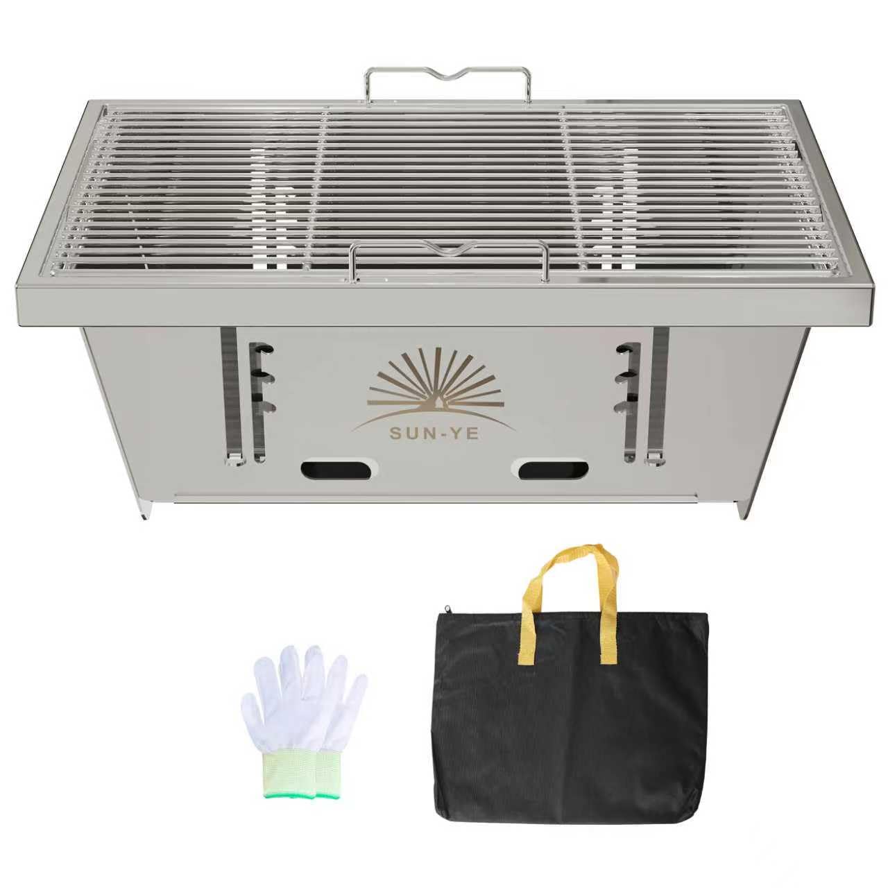 Amazon.co.jp: SUN-YE 折り畳みコンロ バーベキュー コンロ BBQ