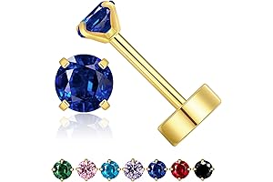 Small Gold Studs Earrings Non Tarnish