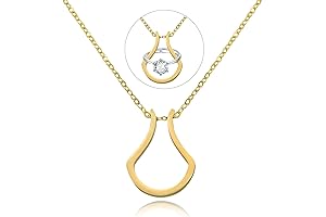 Gold Ring Holder Necklace - The Perfect Accessory for Safeguarding Your Precious Rings