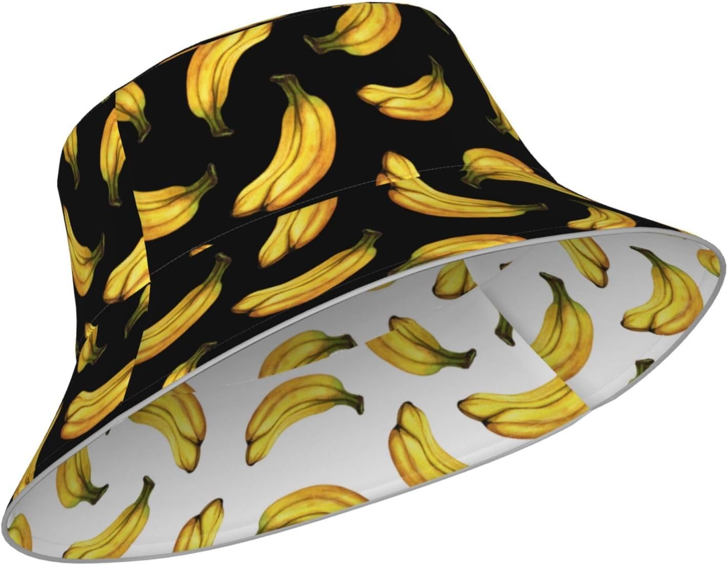 Bucket Hat Beach Summer Sun Hat Reversible Fisherman Hats Double Sided Wearing for Women Men Boys Girls - Image 3