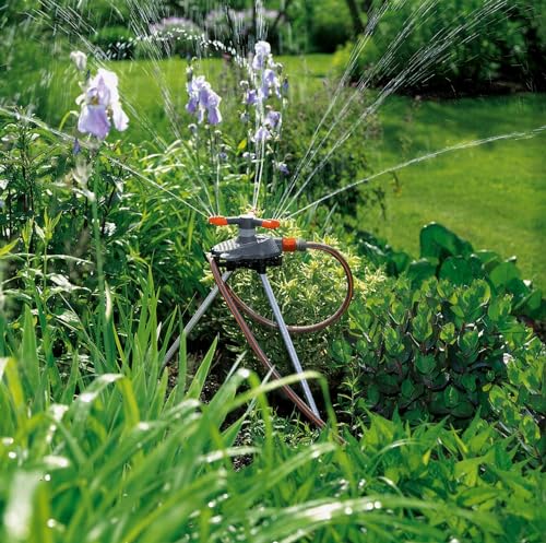 Irrigatore Circolare Gardena Classic Samba: Ugelli Di Precisione Per Irrigazione Uniforme, Max 250 M², Filtro Integrato, Larghezza Getto 18M (2060-20) - 3