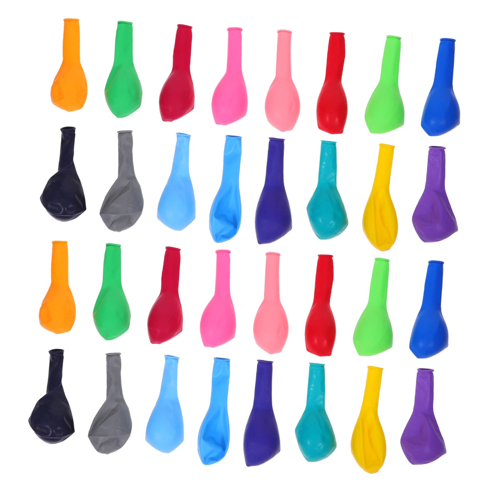 HEALLILY 200 Pezzi Palloncini in Lattice Grandi Colorati Assortiti per Feste Compleanno Matrimonio Shower Decorazioni Party Kit Multi Colori