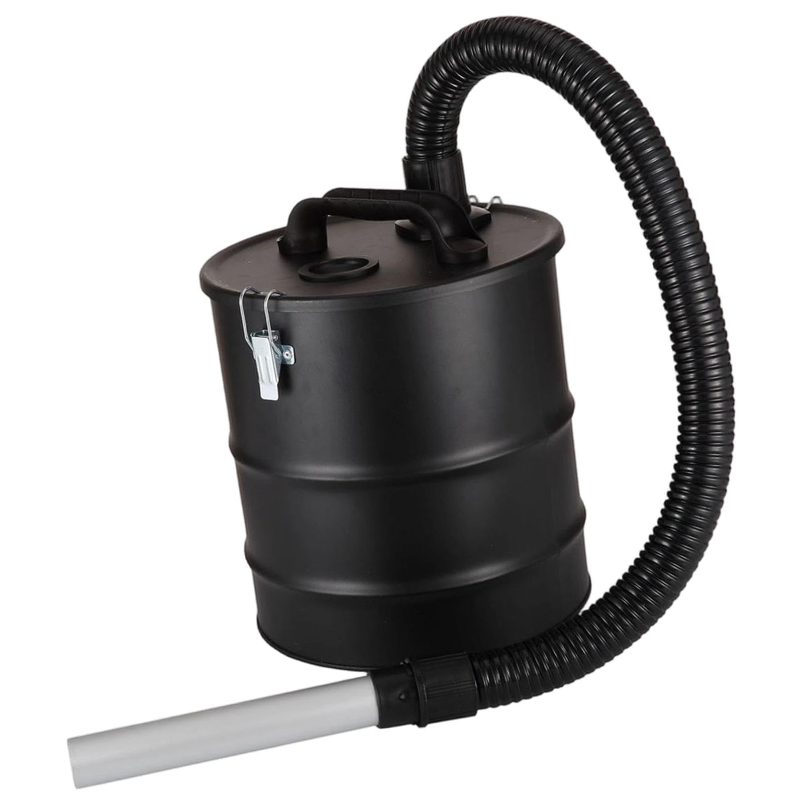 Milageto Seau collecteur de poussière, Filtre, Fournitures, Haut de Gamme, récipient de Collecte des Cendres, aspirateur, Seau à Cendres pour cheminées, 20l