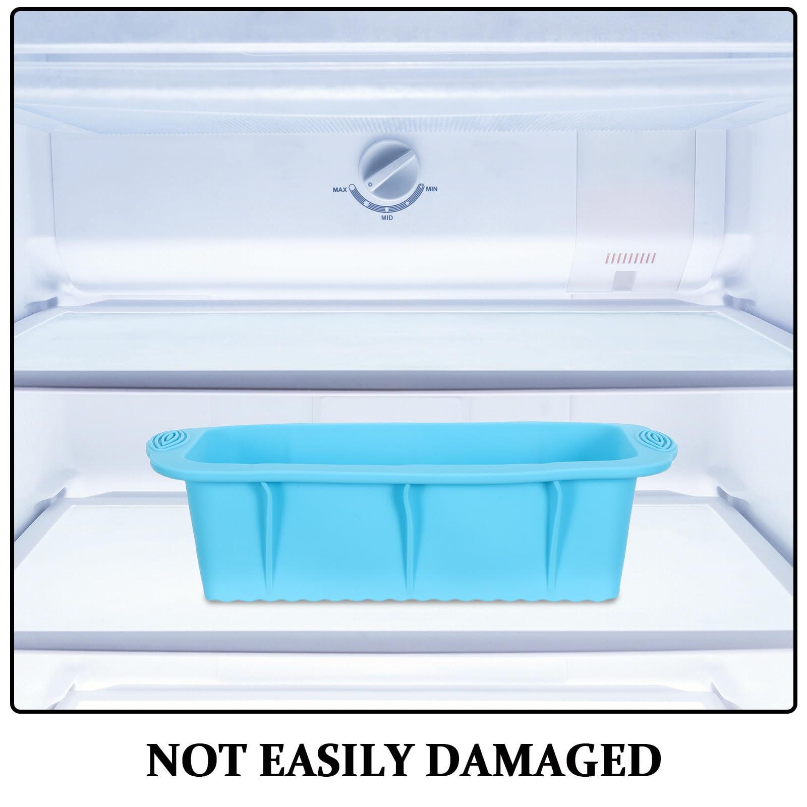Molde para Barra de Hielo de Silicona Reutilizable, 5 Piezas | Extragrande para Baño de Hielo y Actividad de Verano, Apilable, Liberación Fácil, Grado Alimentario