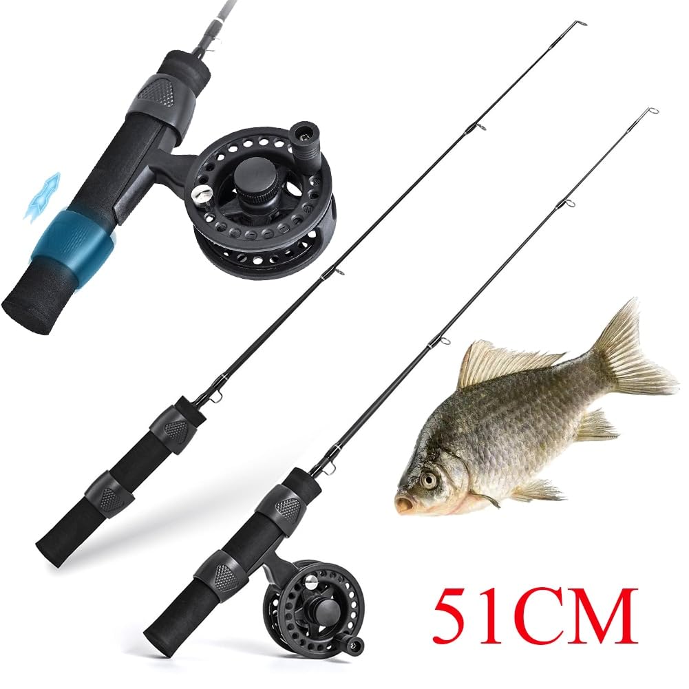 coarse fishing pole Rod Telescopic Fishing Winter Shrimp Ice Fishing Rod Portable Winter Fishing Rod Carbon Fiber River Shrimp Carp Fishing Pole Rod Tackle Fishing Rod and Reel ( Color : Imitation Lot of 10 New as the fishing rod Marine acessories Reel Model:SALTISTMQ8000H