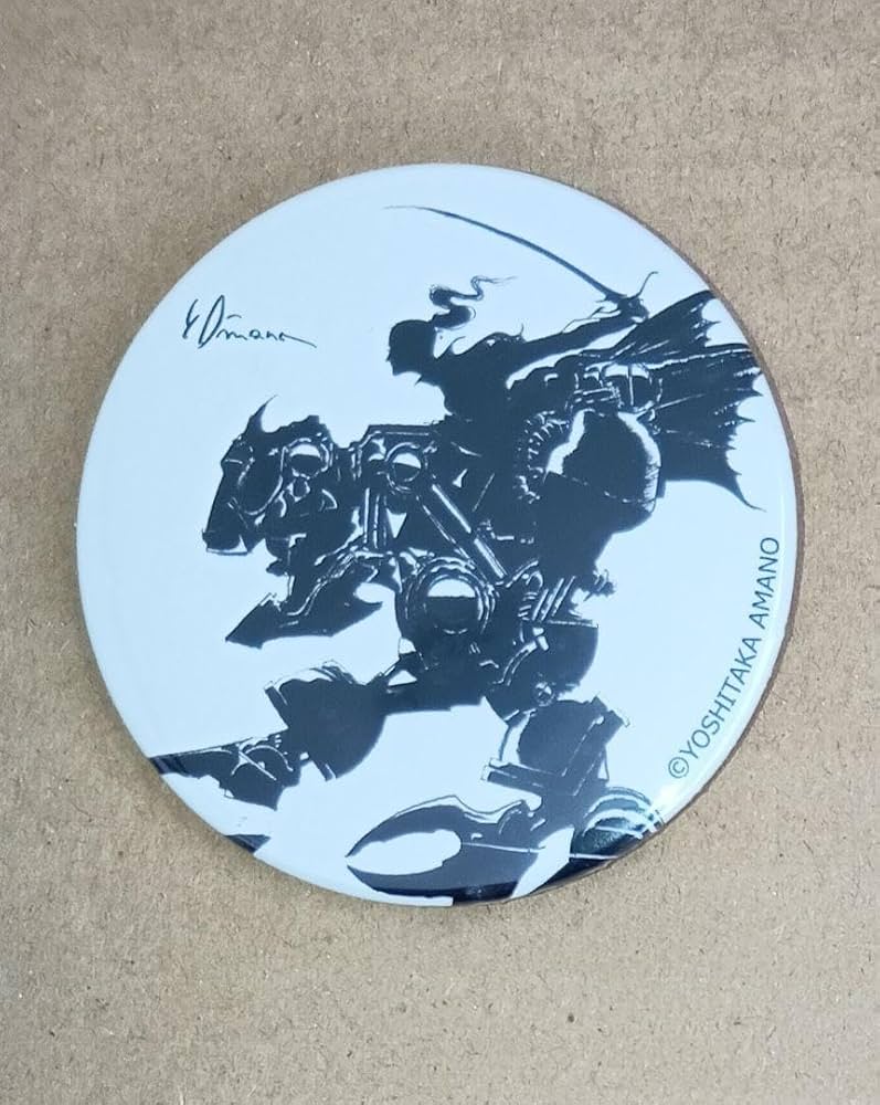 天野喜孝世界展 限定ガチャ 缶バッジ FF5 Amazon.co.jp: 天野喜孝の世界展×FF『ティナ魔導アーマー』会場