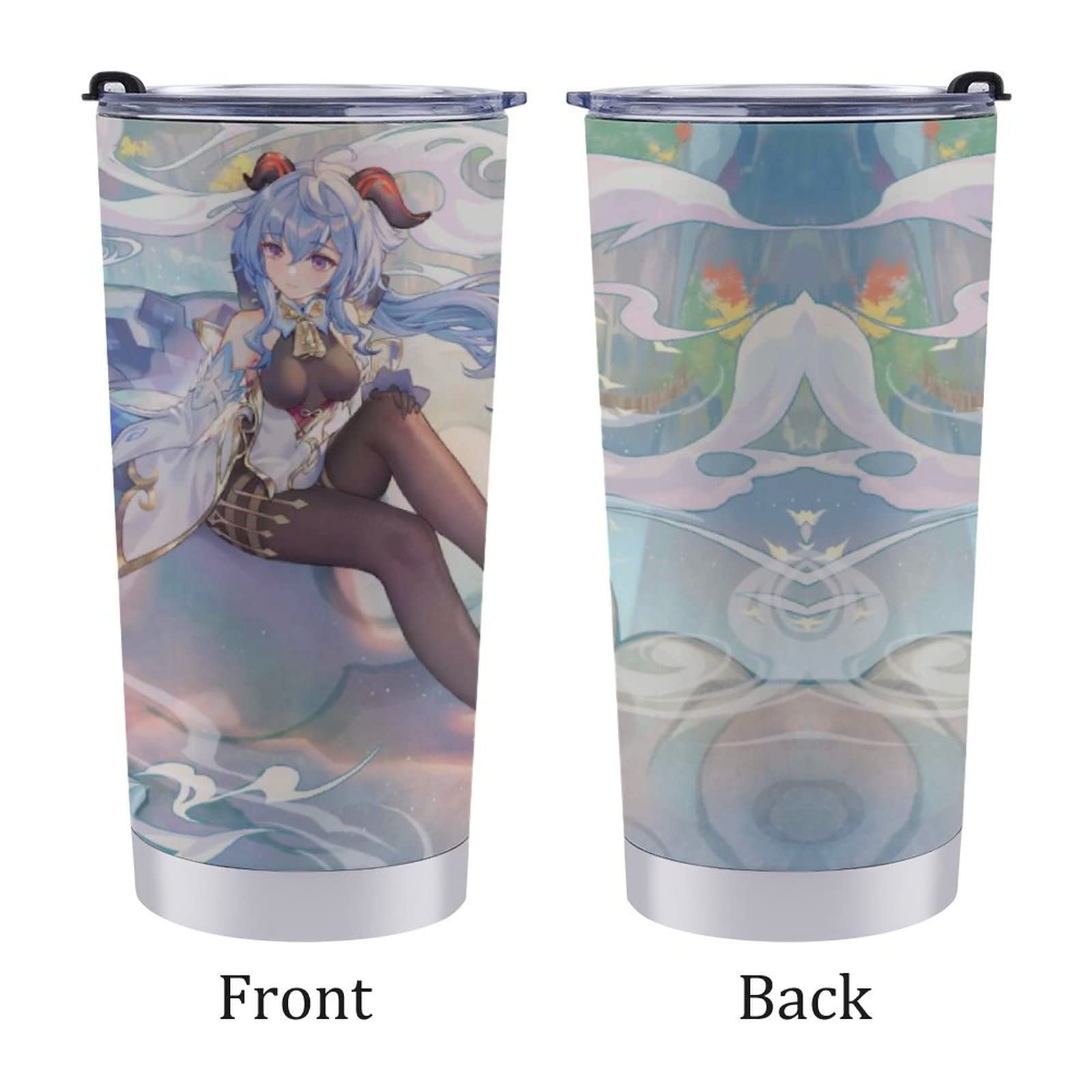 Amazon.co.jp: タンブラー 真空断熱 原神 げんしん アニメ ふた付き 多