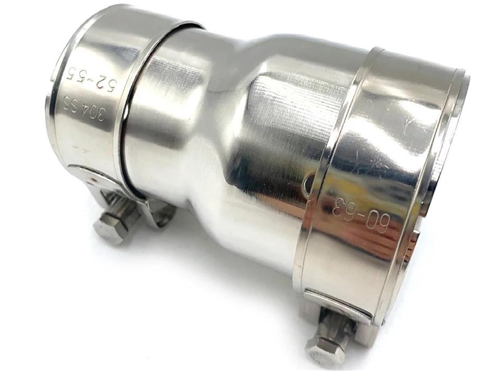 Tube d'extrémité d'échappement en acier inoxydable haute résistance
