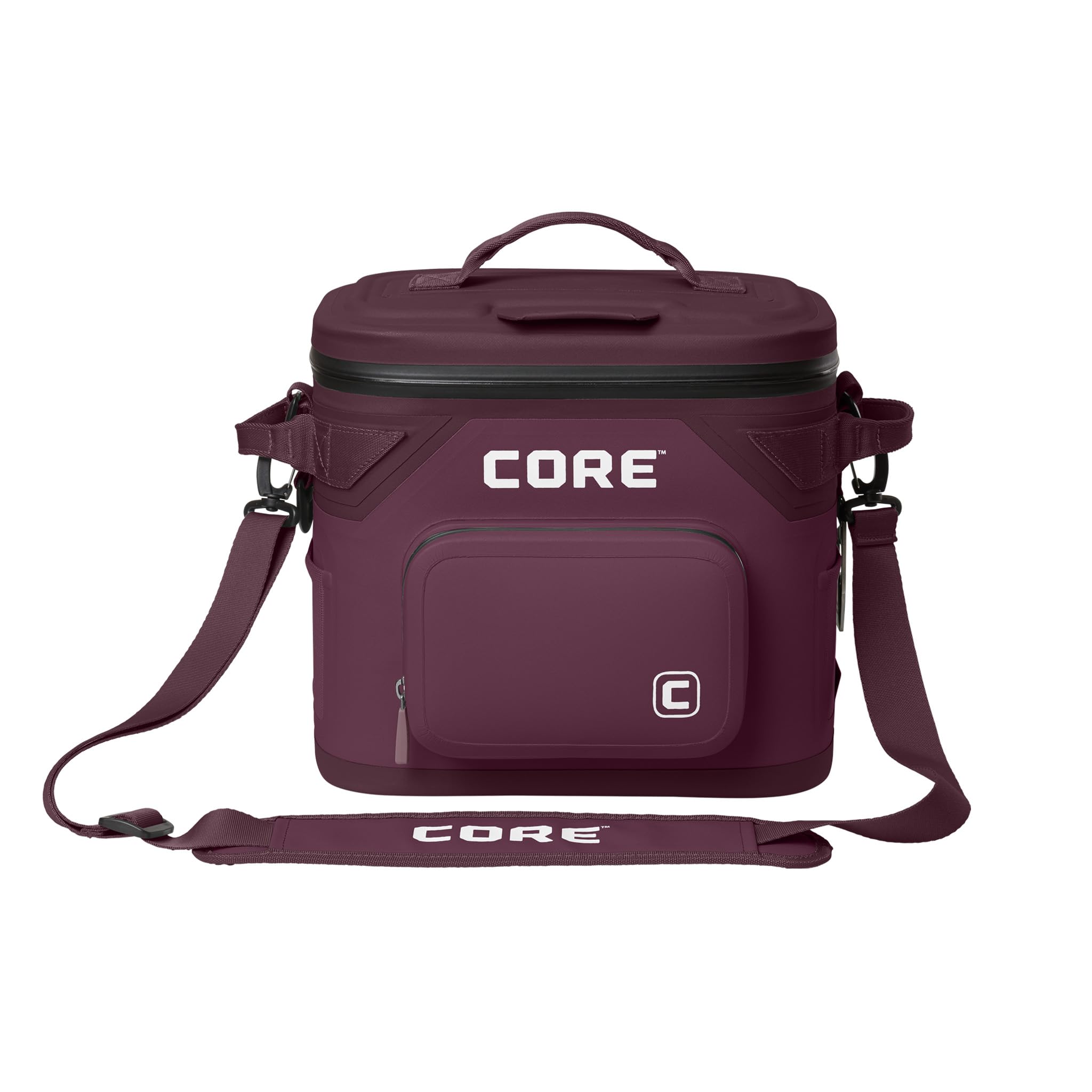 CORE Magnetic Leak Proof Soft Cooler with Waterproof Zipper | Insulated Bag Portable Ice Chest Box | Best Soft Cooler for Food &amp; Beverages for Tailgating, Car Camping, Travel, and Family Beach Picnics