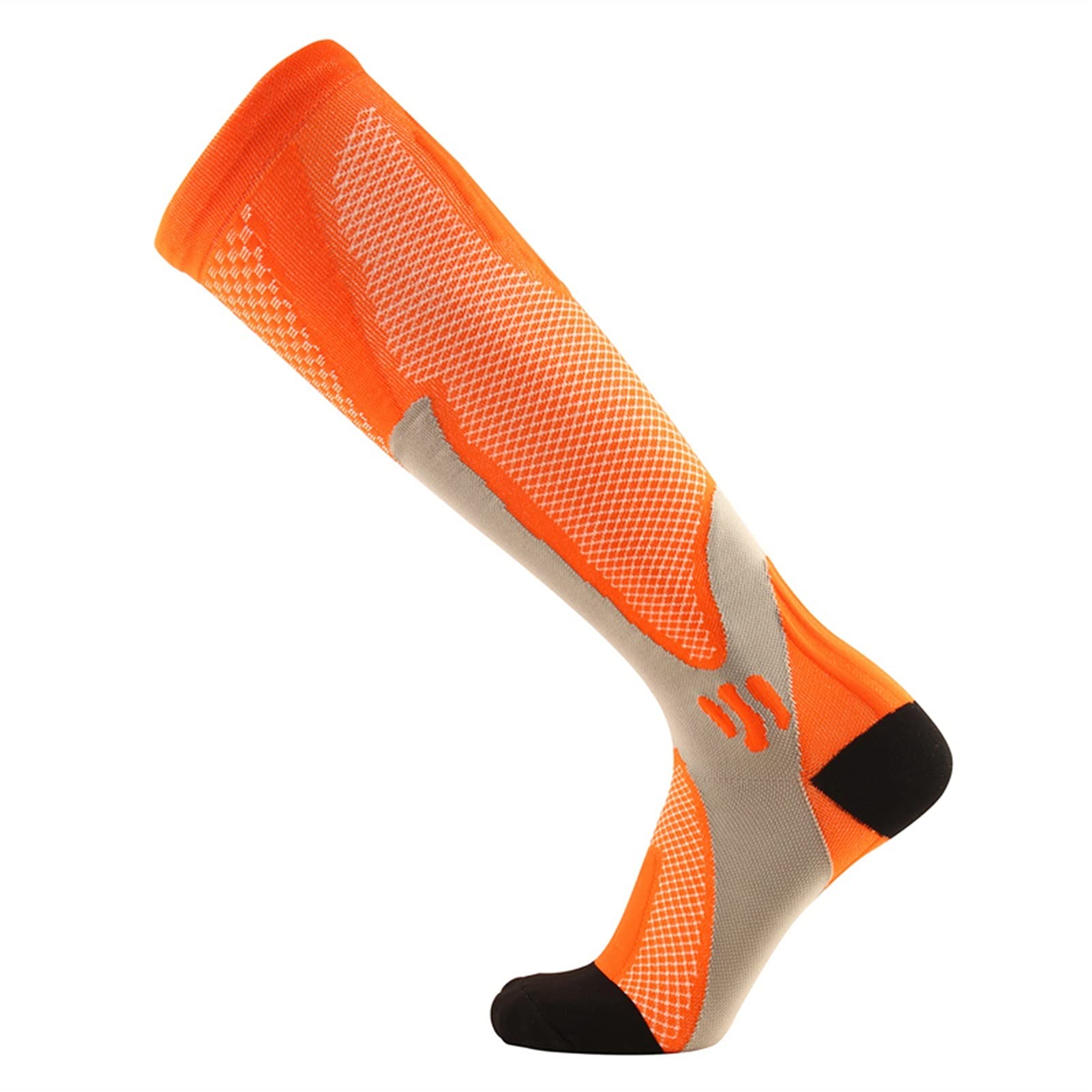 UOMINI DONNA CALZINE DI COMPRESSIONE Calzini al ginocchio High Cycling Sport Sport Sport Scoks Traspirante Anti-slip professionale Pallacanestro Pallacanestro Pallacanestro Calzini lunghi Calzini da c