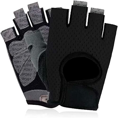 Miniatura 1 de Workout Gloves Breathable Non-Slip Silica Gel Grip Exercise Gloves for Men Women Weightlifting Yoga Dumbbell Bodybuilding Sport