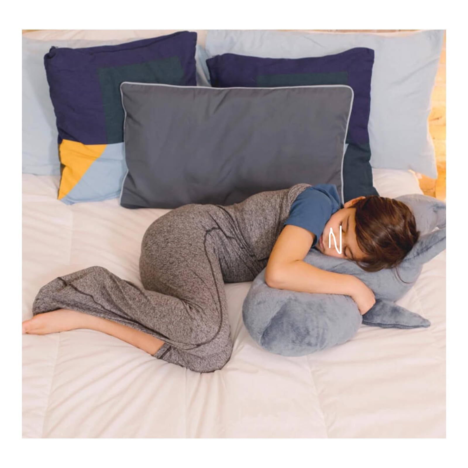 Sacco nanna a compressione per adulti, coperta indossabile ultra leggera per alleviare lo stress e l'ansia, tessuto elasticizzato traspirante, terapia della pressione per adolescenti e adulti
