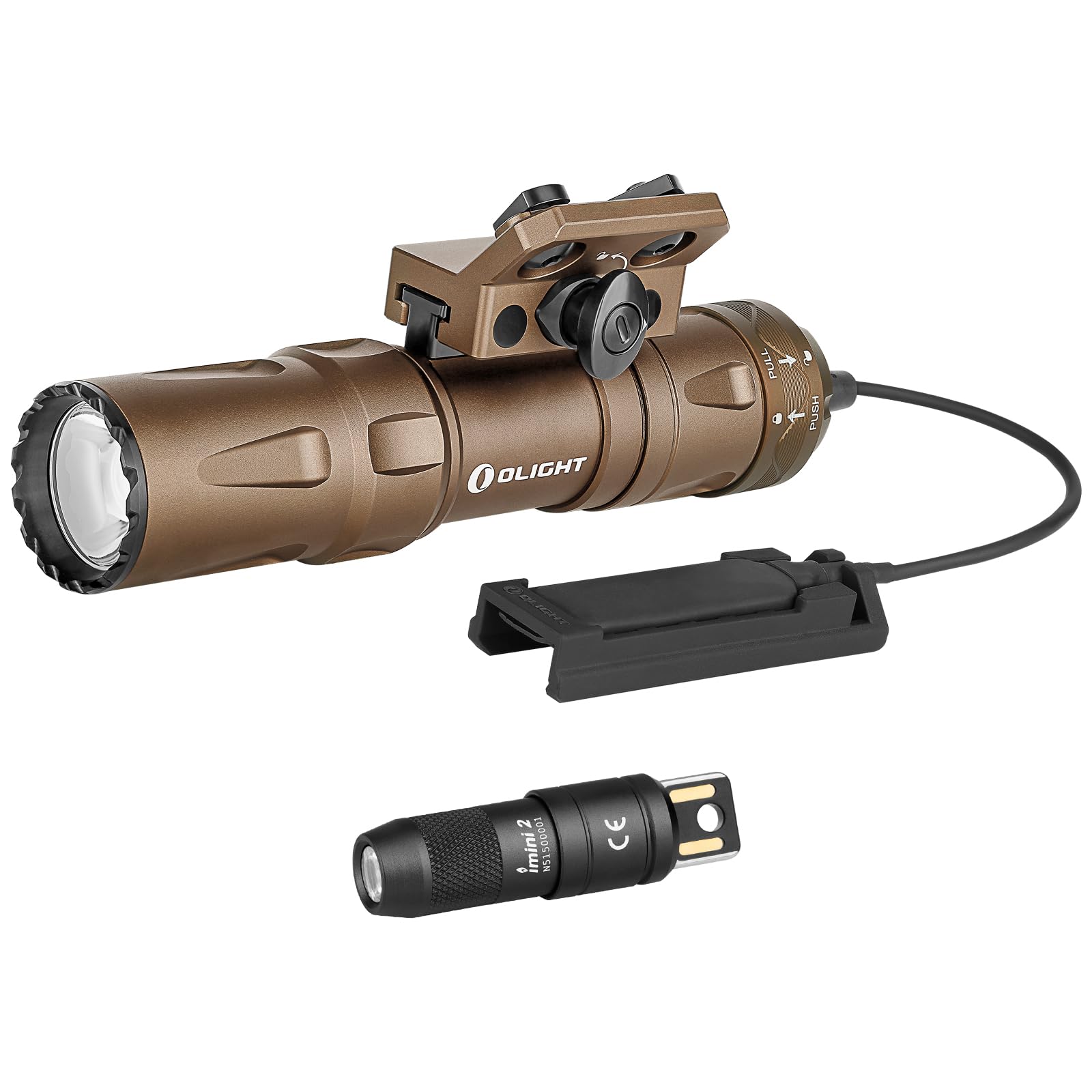 OLIGHT Odin Mini 1250 Lumens Ultra Compact Rechargeable Mlok Mount