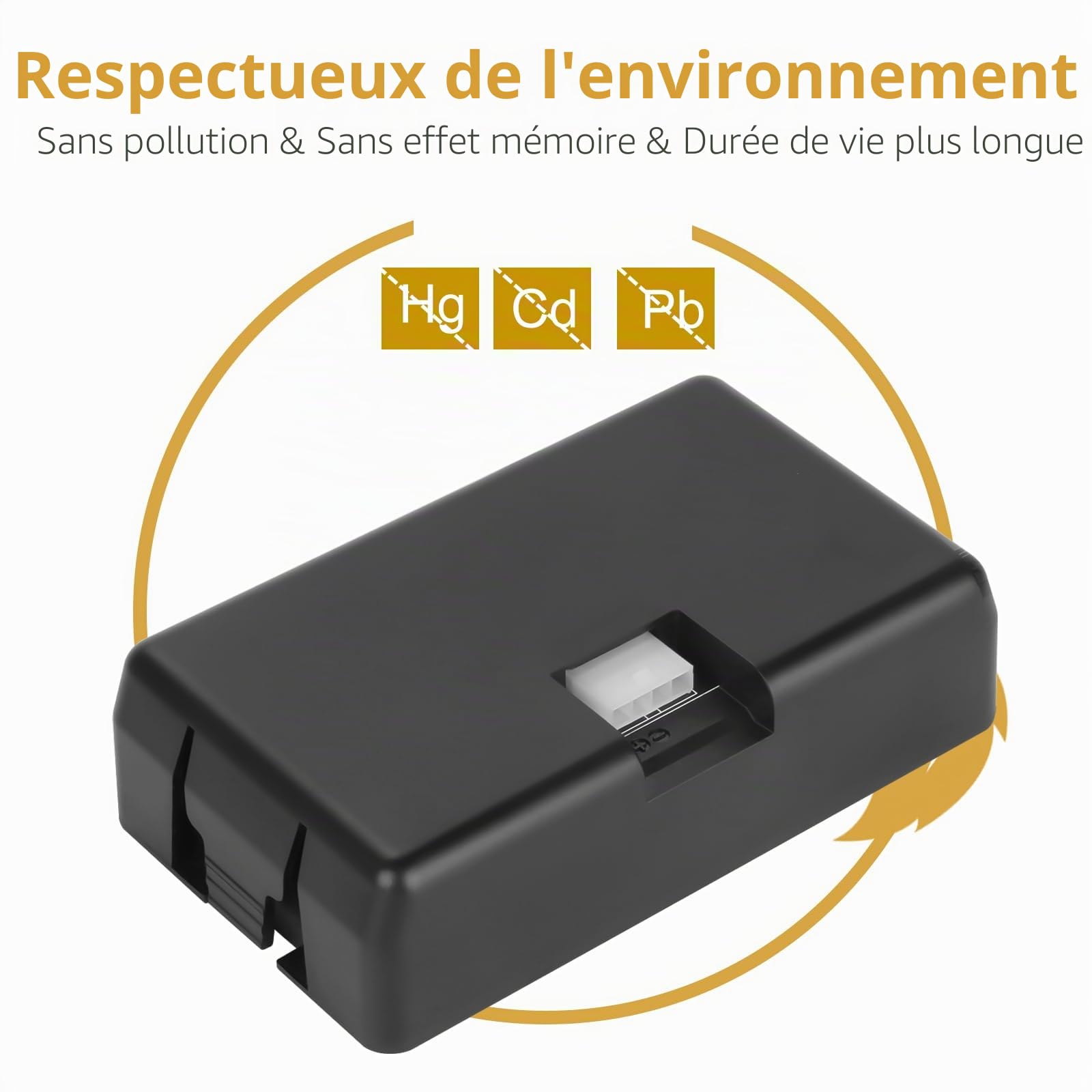 Joiry 18V 3000mAh Batterie pour Husqvarna Automower 115H, Automower 305 2020, Husqvarna Automower 310 2020, Automower 315, Automower 315X, Automower 520 2021, Automower 520 2022, Sileno Life