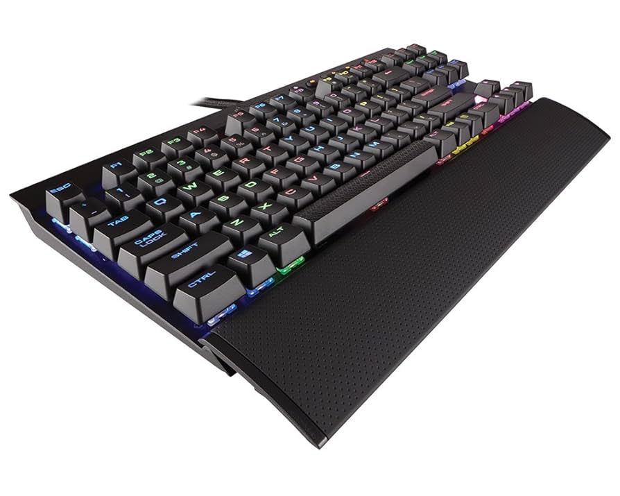 その他 CORSAIR K65 LUX Cherry MX RGB Red Corsair K65 RGB Cherry Red Gaming Keyboard ( Works And