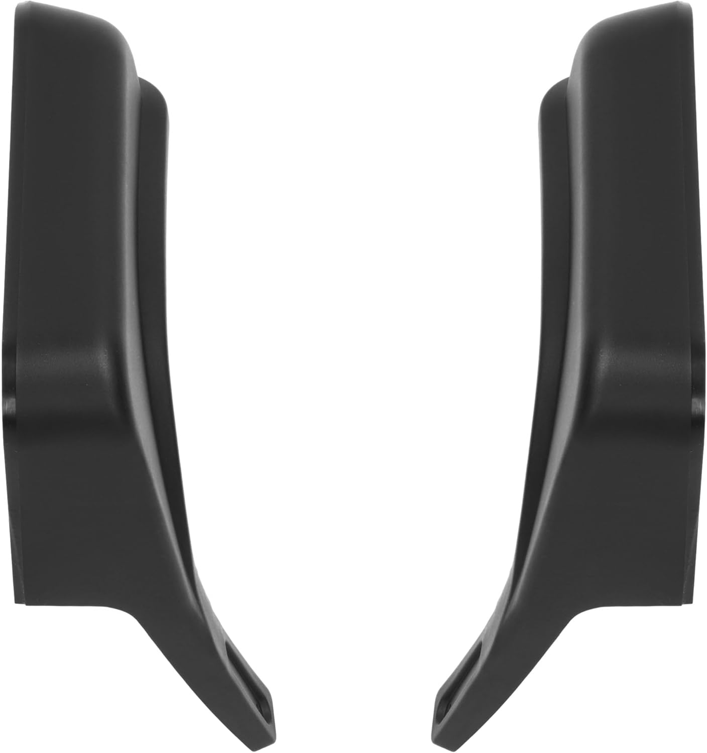 Golf Cart Fender Cap Left and Right Side Compatible with 1971-1988 EZGO Marathon Plastic Textured Black