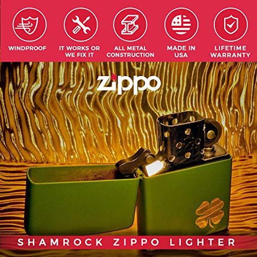 Zippo Encendedor Negro Normal miniatura 2