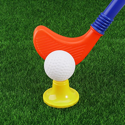NUOLUX Toy Golf Set Plastic for Toddler Kid Parent-Child Games