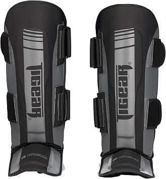 X4 Slate Shin Guards - MMA, Muay Thai, Martial Arts Shin Instep Guard for Training and Sparring, Pro Cage Fighter, Shin Protection MMA